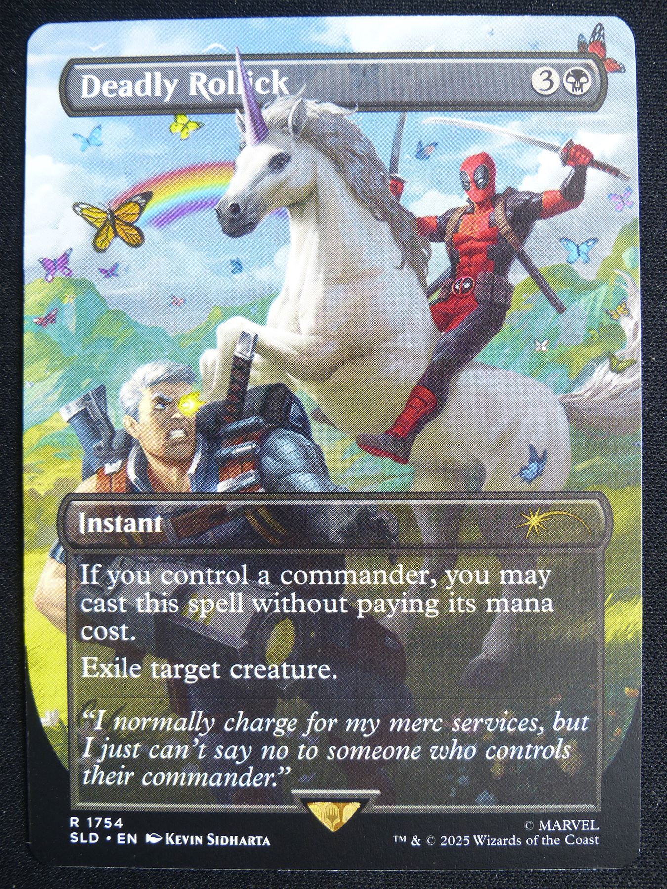 Deadly Rollick Borderless - SLD - Mtg Card #4OO