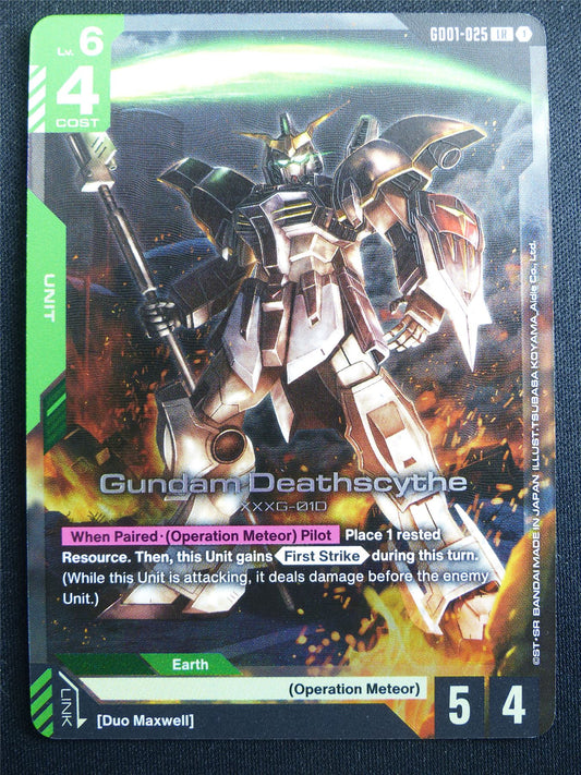 Gundam Deathscythe GD01-025 LR Foil - Gundam Card #4EE