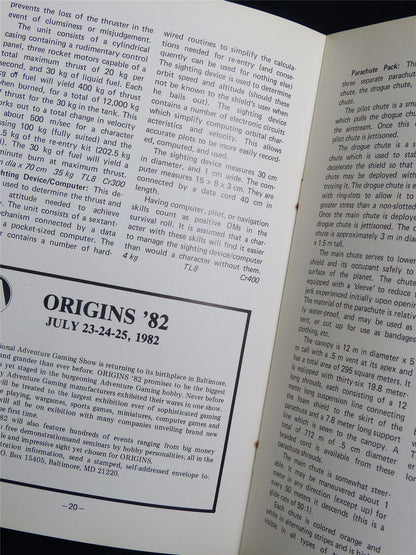The Journal of the Travellers' Aid Society #11  - Roleplaying Booklet #2TG