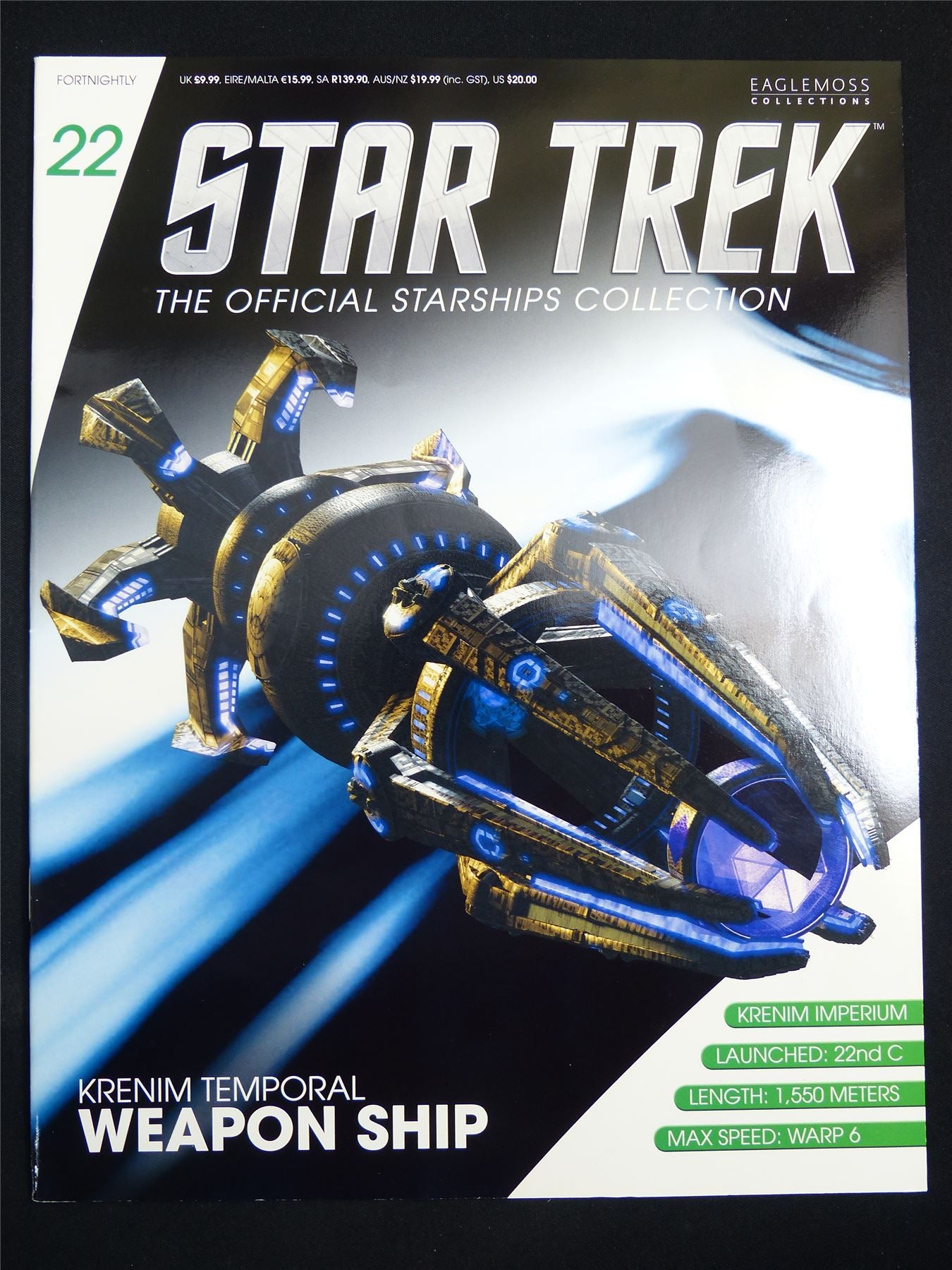Star Trek The official Starships Collection #22 - Eaglemoss Magazine #2X5
