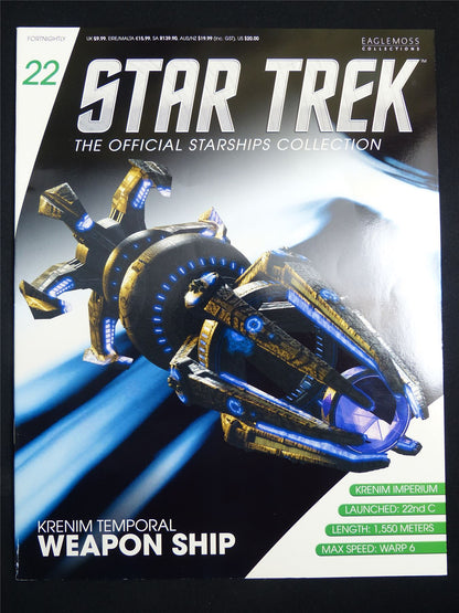 Star Trek The official Starships Collection #22 - Eaglemoss Magazine #2X5