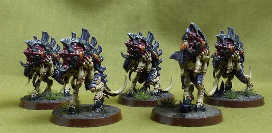 Barbgaunts painted - Tyranids - Warhammer 40K #500
