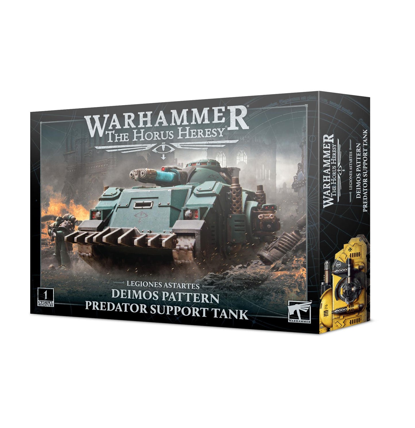 Deimos Pattern Predator Support Tank - Legiones Astartes - Warhammer Horus Heresy