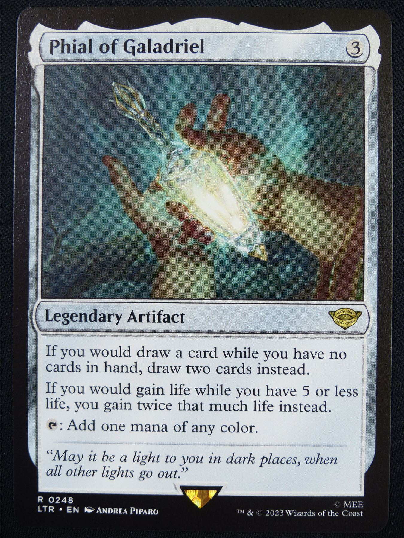 Phial of Galadirel - LTR - Mtg Card #61B