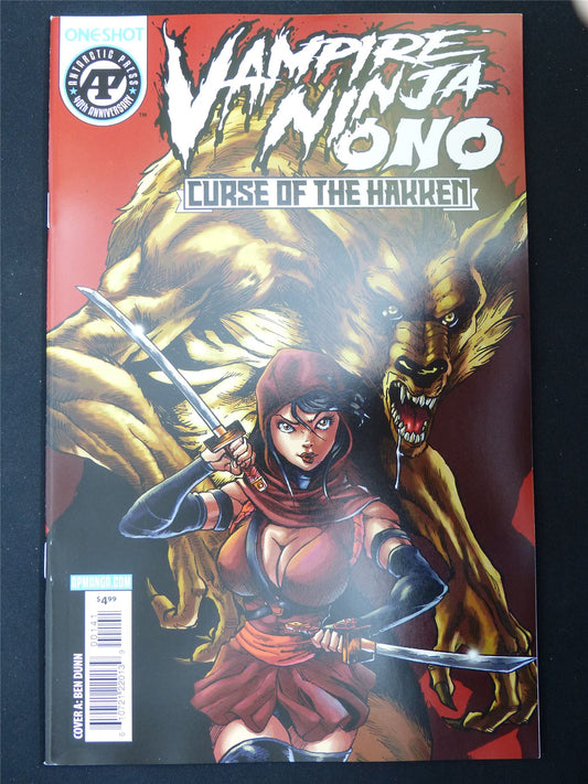 VAMPIRE Ninja Ono: Curse of the Hakken #1 - Dec 2025 Antarctic Press Comic #IK
