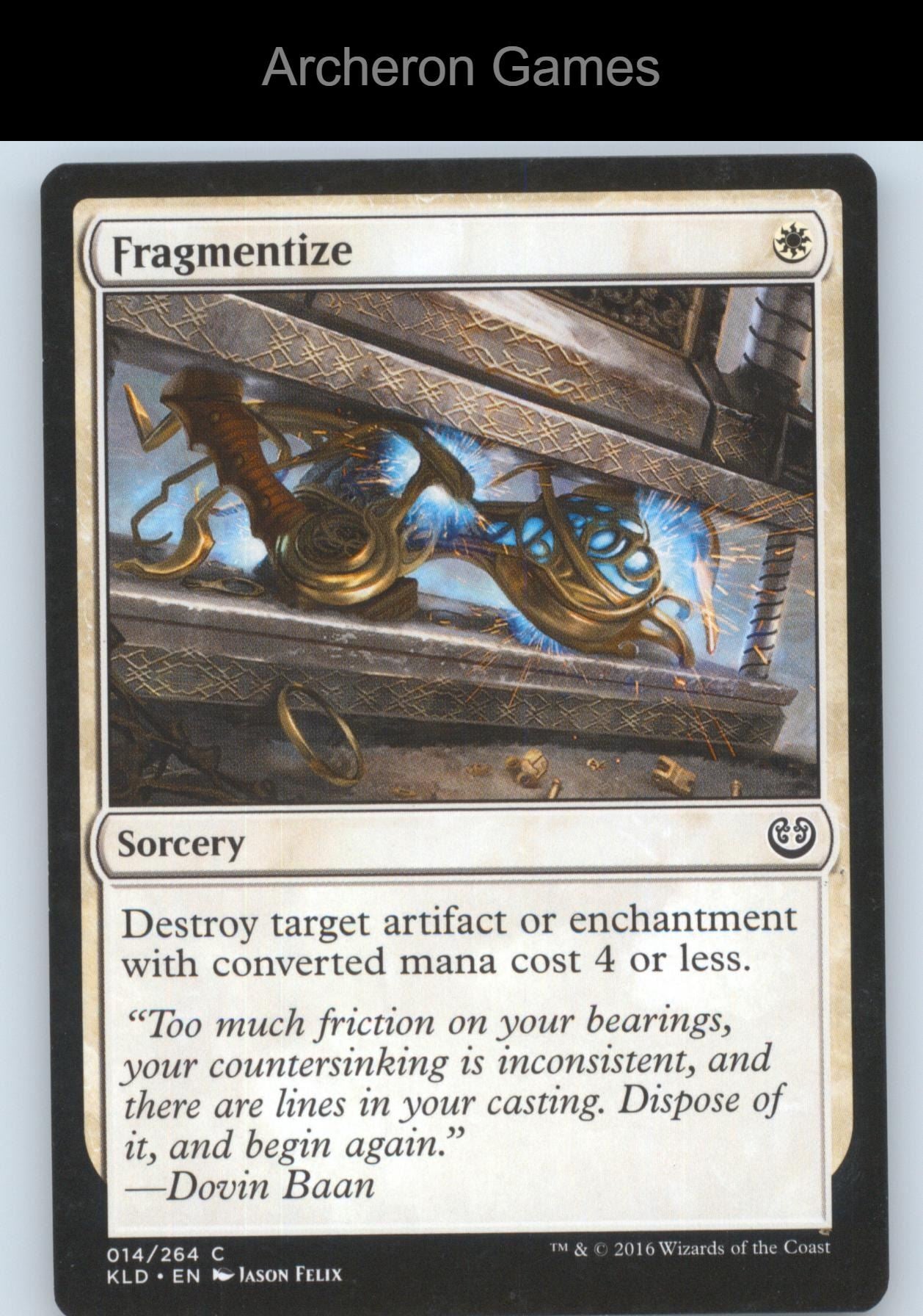Fragmentize 14 C MTG Card Kaladesh