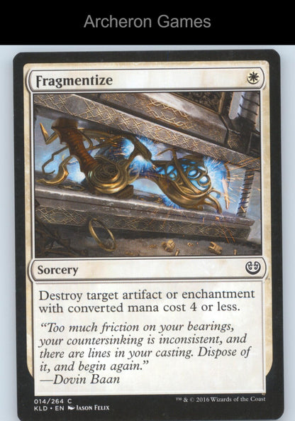 Fragmentize 14 C MTG Card Kaladesh