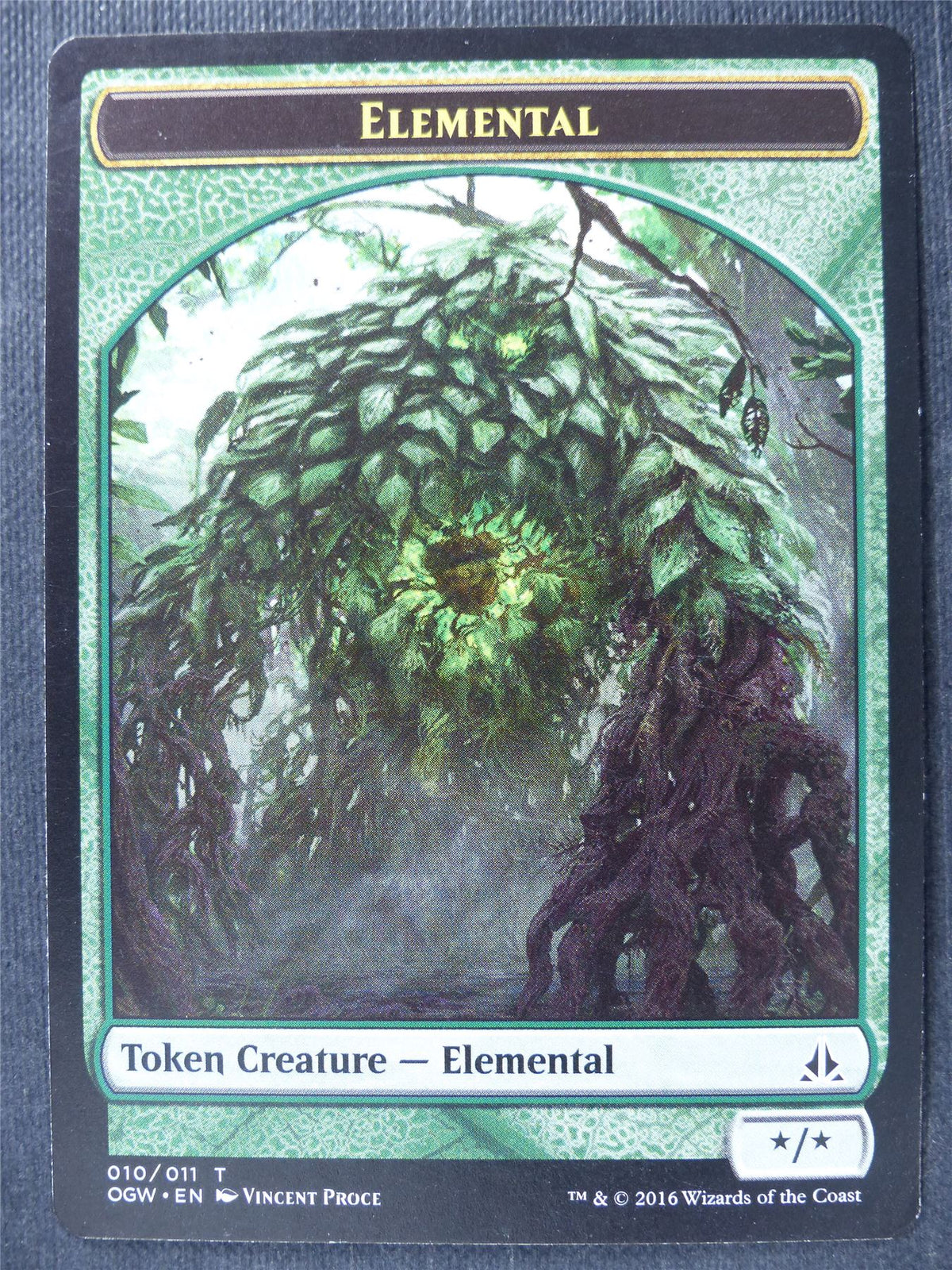 Elemental Token - Mtg Card #3WP