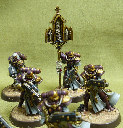 Adepta Sororitas Battle Sisters Squad incomplete painted - Adepta Sororitas - Warhammer 40K #49X