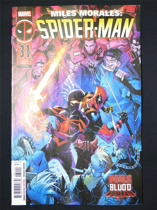 Miles Morales: SPIDER-MAN #31 - B&B May 2025 Marvel Comic #1P6