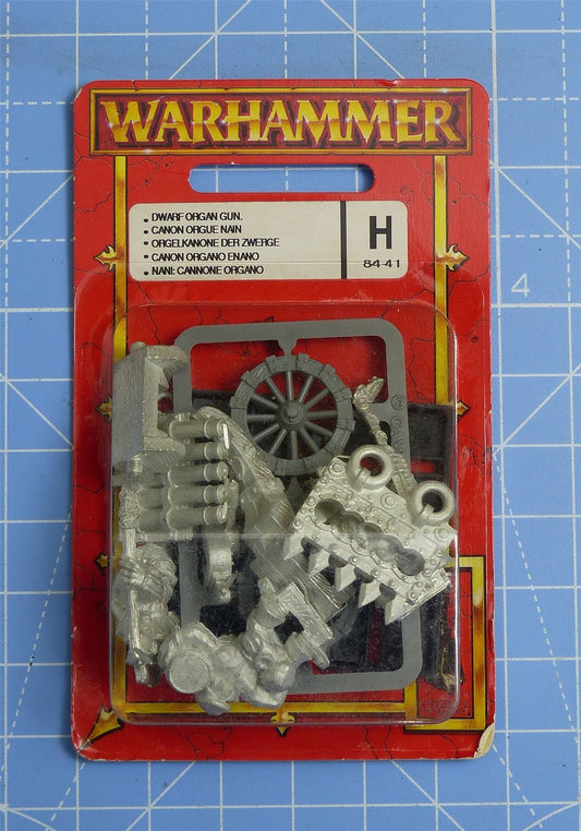 Dwarf Organ Gun Classic Metal Blister - Warhammer Old World #YK