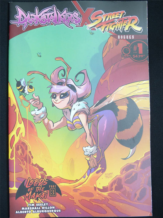 DARKSTALKERS x Street Fighter: Rogues #1 - Jan 2026 Udon Comic #151