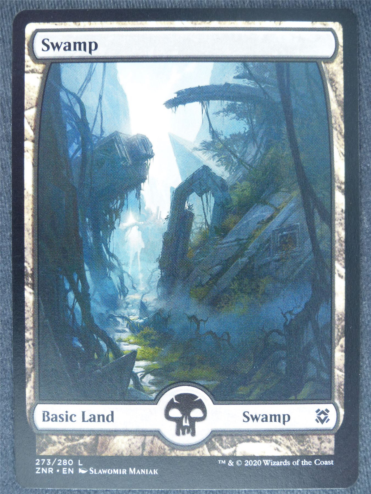 Swamp 273/280 Full Art Mint - Mtg Magic Cards #2J