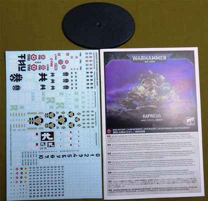 Kapricus Defender/Carrier complete sprue - Leagues of Votann  - Warhammer 40K #32S