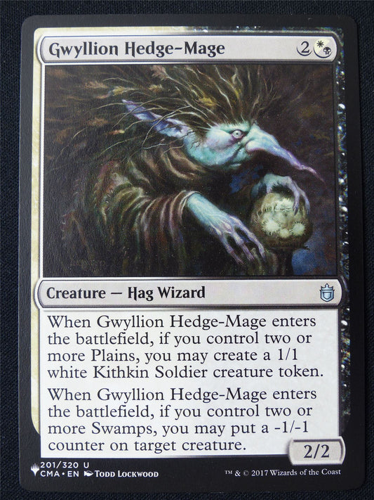 Geyllion Hedge-Mage - CMA - Mtg Card #28S