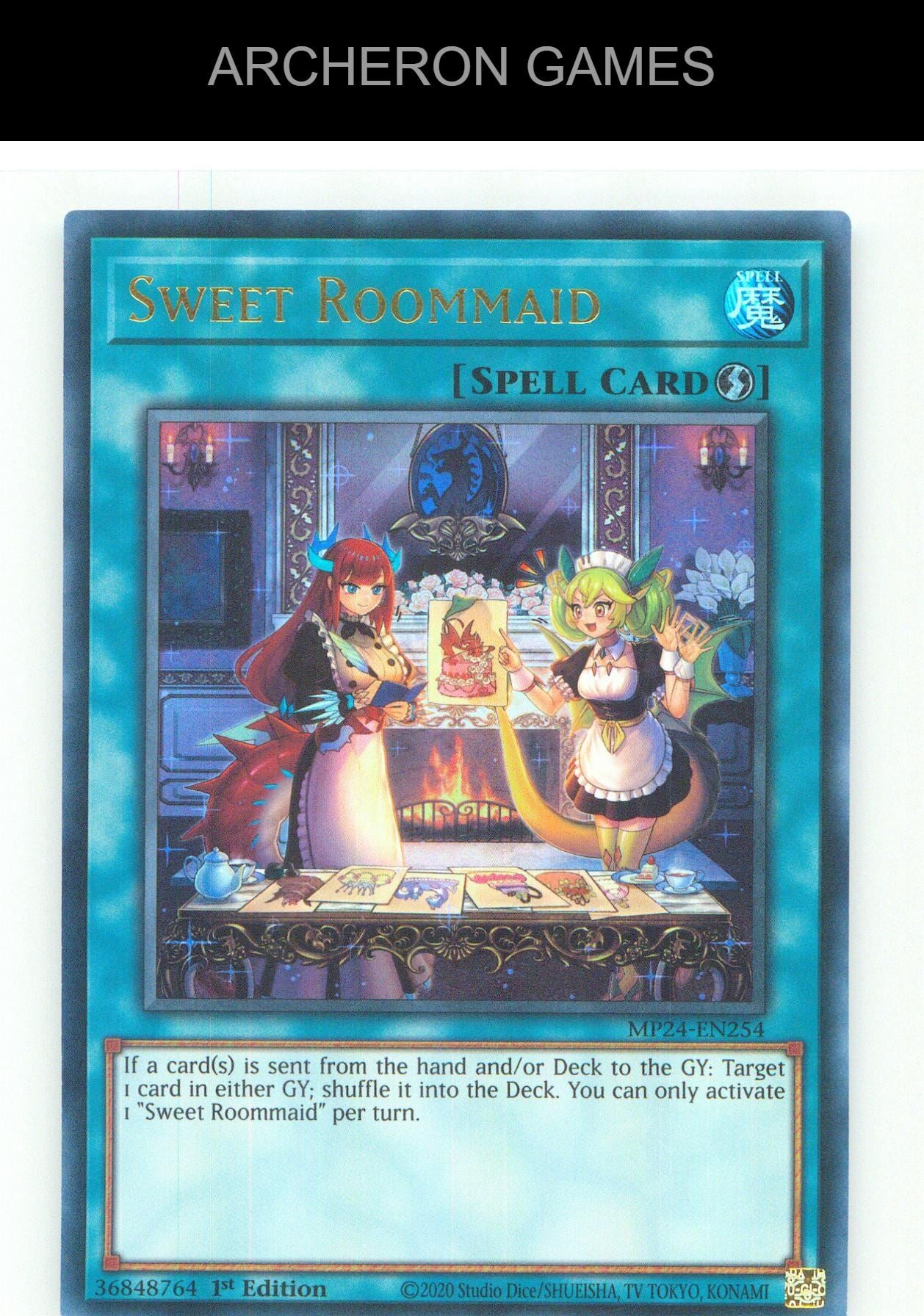 Sweet Roommaid UR YUGIOH Card 1st Edition