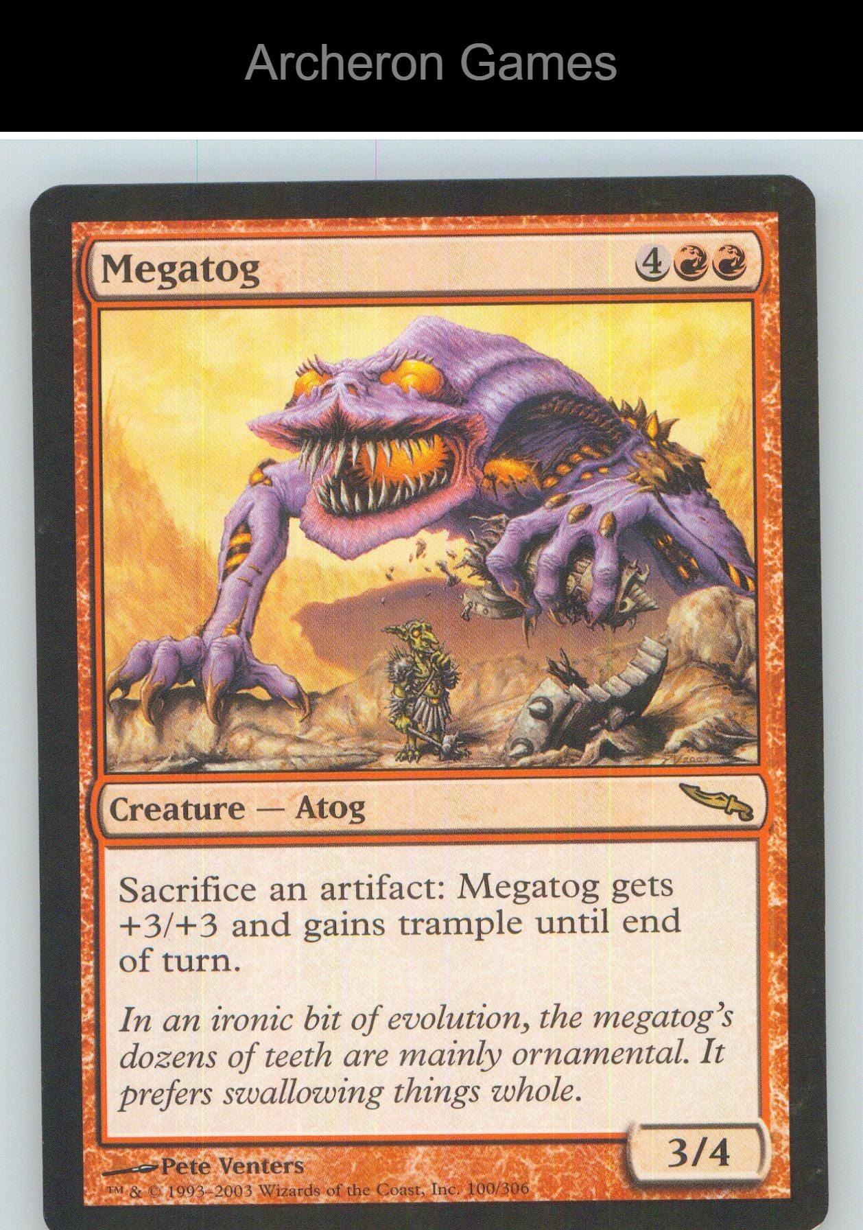 Megatog MRD 100 R MTG Card NM/EX+