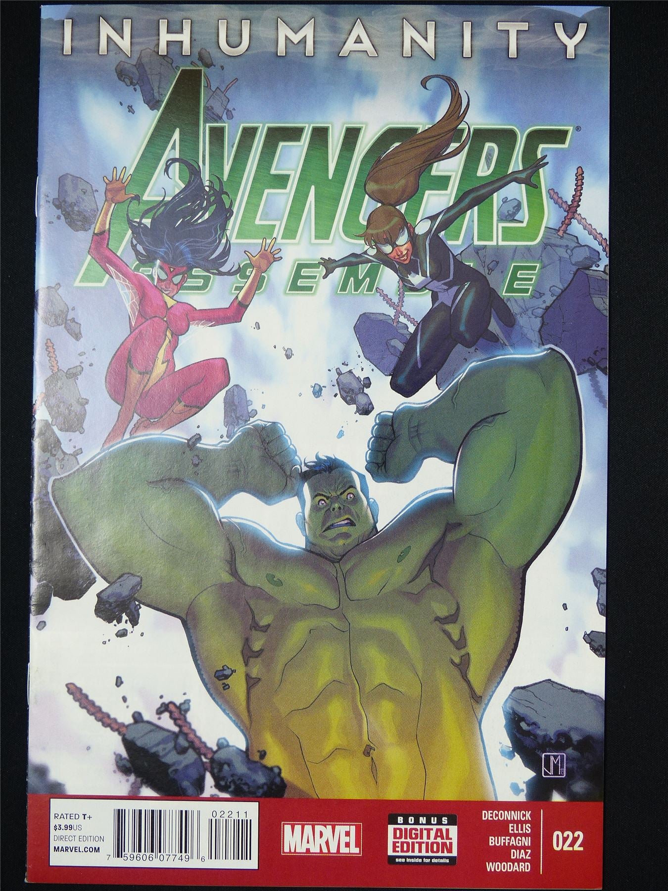 AVENGERS Assemble #22 Inhumanity - Marvel Comic #49M