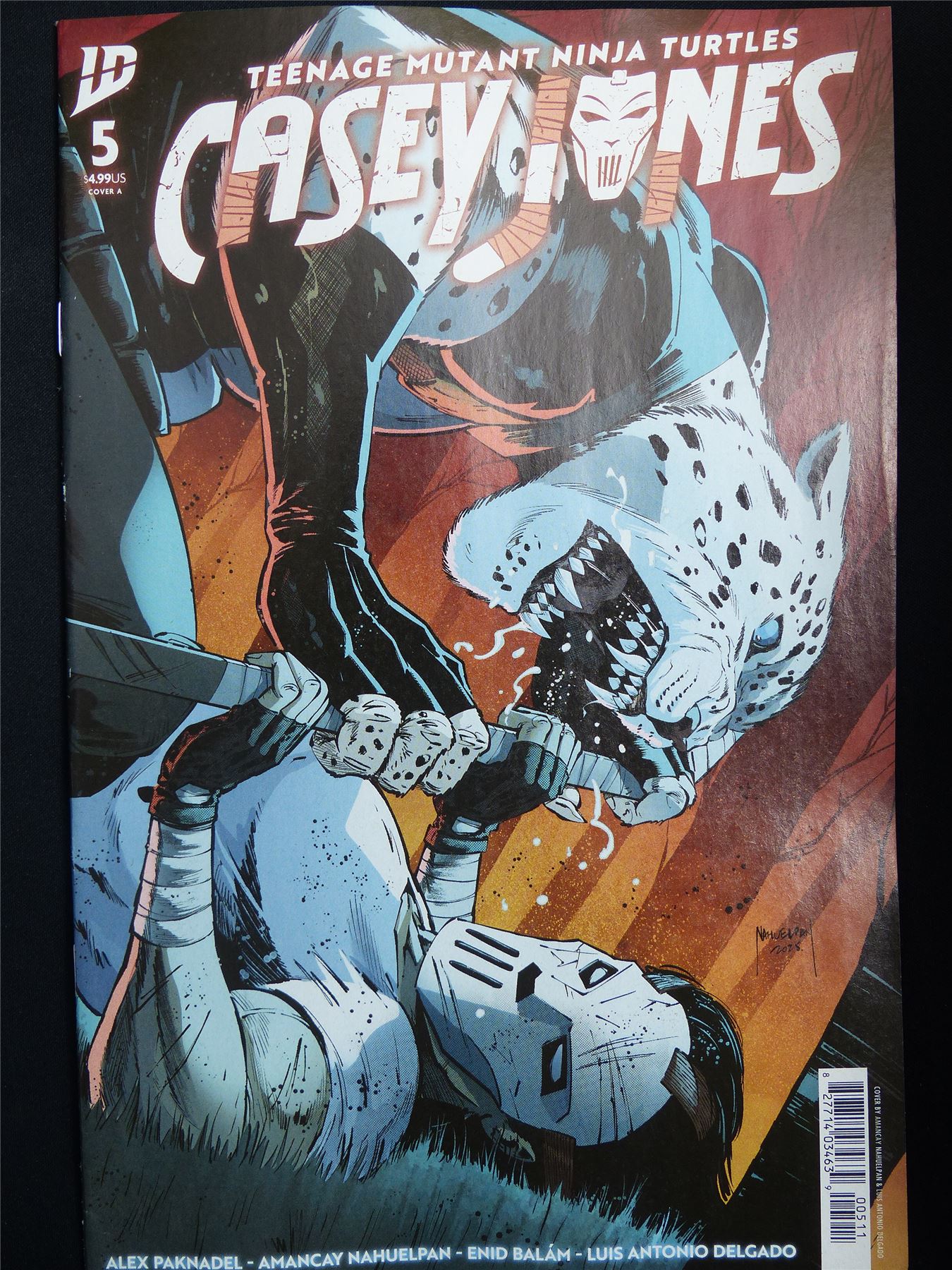 TEENAGE Mutant Ninja Turtles: Casey Jones #5 - B&B Mar 2026 ID Comic #3DH