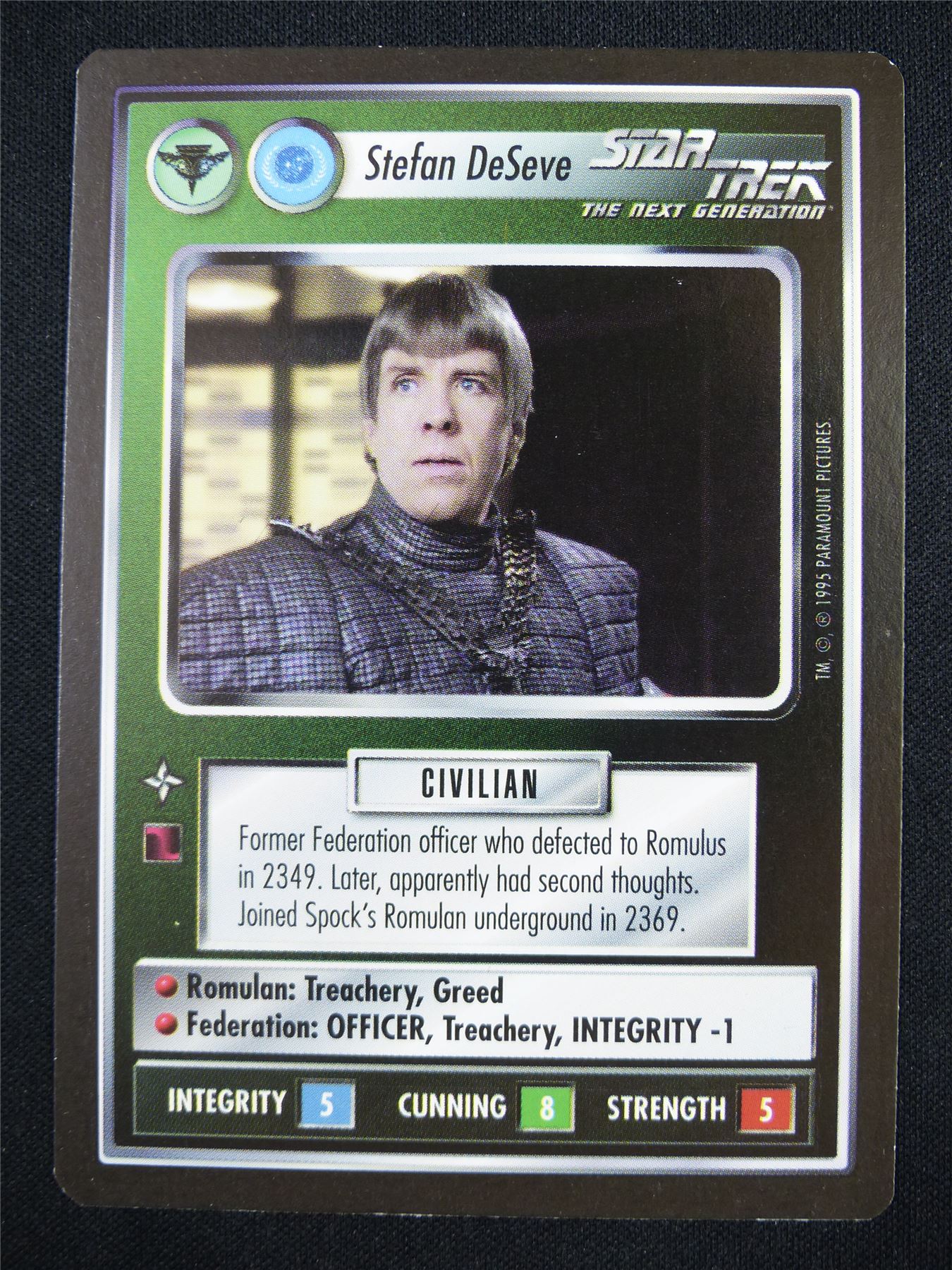 Stefan DeSeve - The Next Generation - Star Trek Card #19A