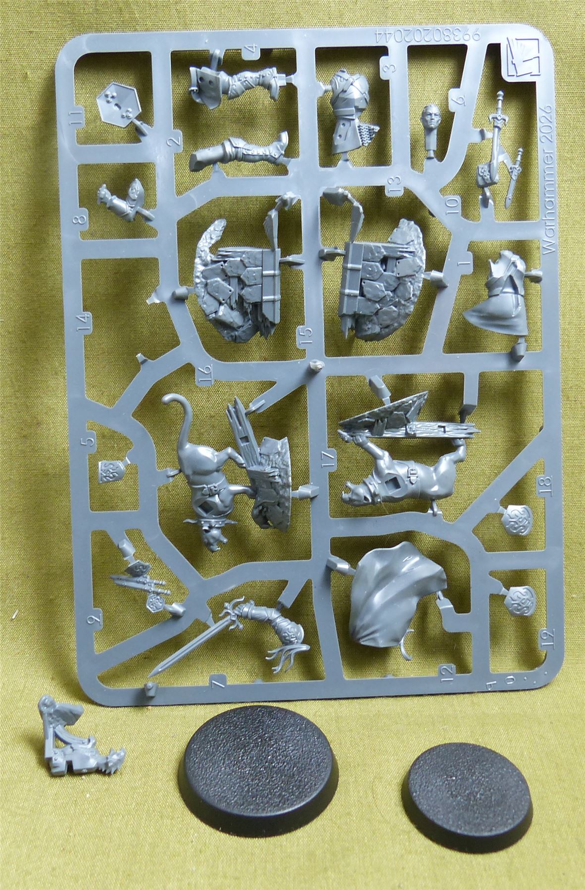 Jorvan Kreel Heir of the Kraken complete sprue - Cities of Sigmar - Warhammer AoS #17W