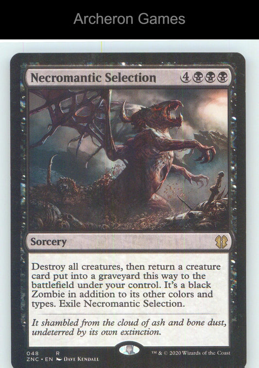 Necromantic Selection ZNC 48 R MTG Card NM/EX+
