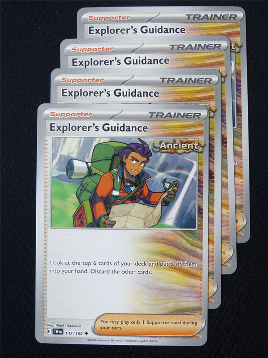 Explorer's Guidance 147/162 x4 - Pokemon Card #3AF