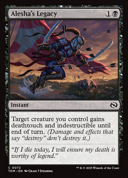 Alesha's Legacy - Tarkir: Dragonstorm tdm