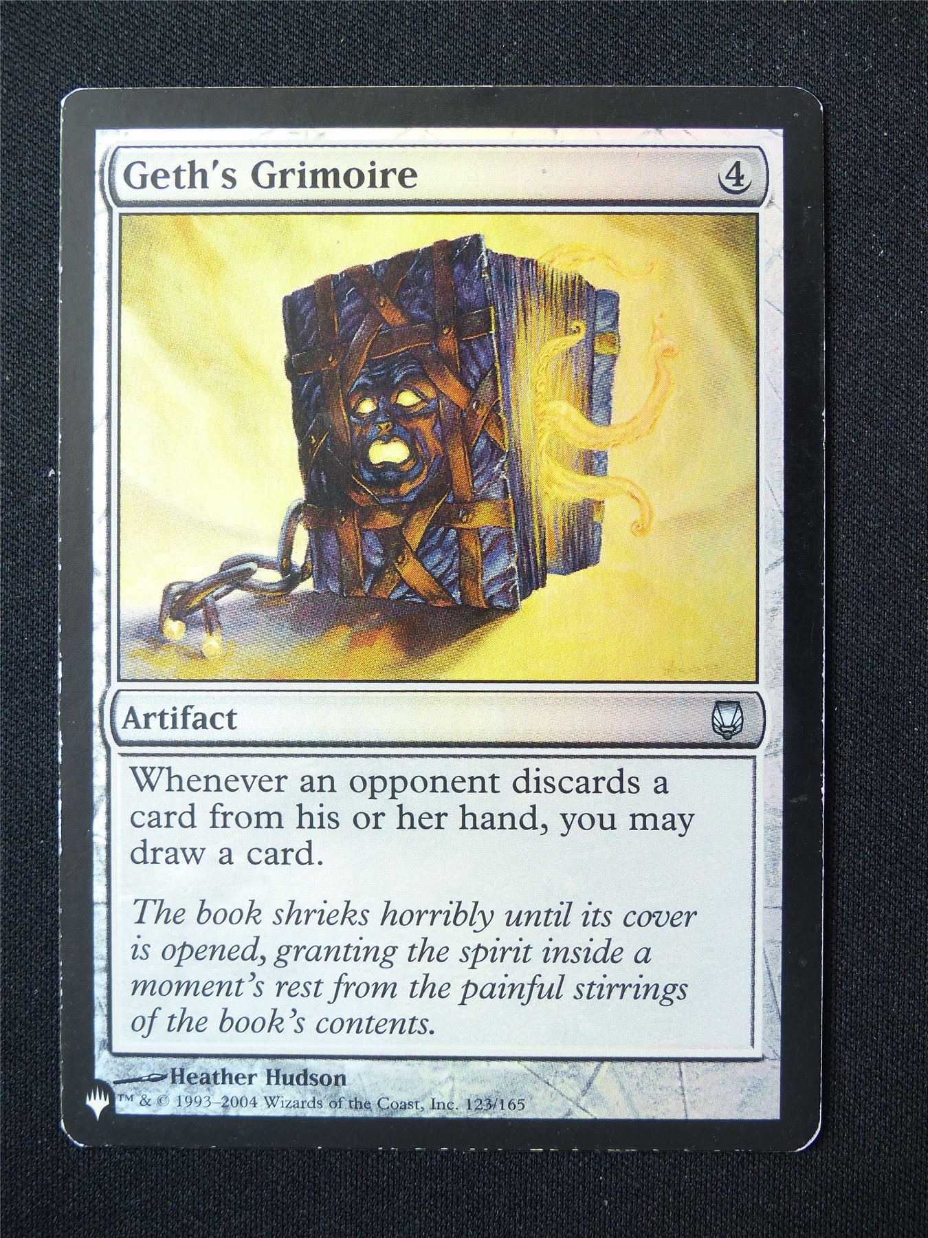 Geth's Grimoire Foil played - DST - Mtg Card #V