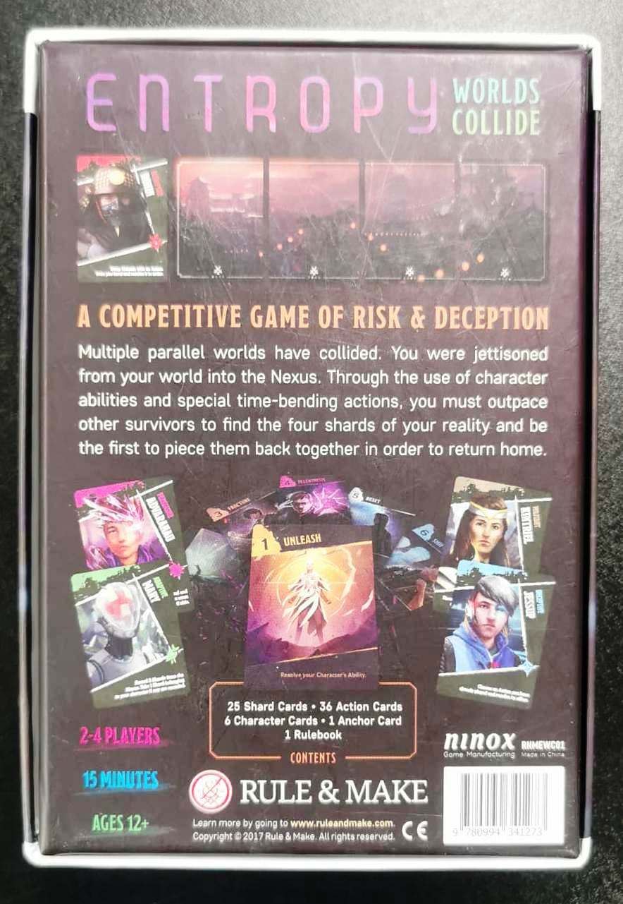 Entropy Worlds Collide - Board Game #6WT