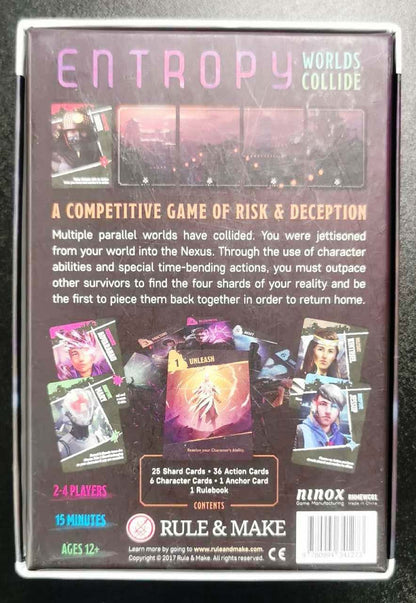 Entropy Worlds Collide - Board Game #6WT