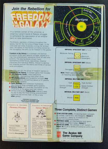 Freedom in the Galaxy: The Star Rebellions 5764 AD Boardgame #276