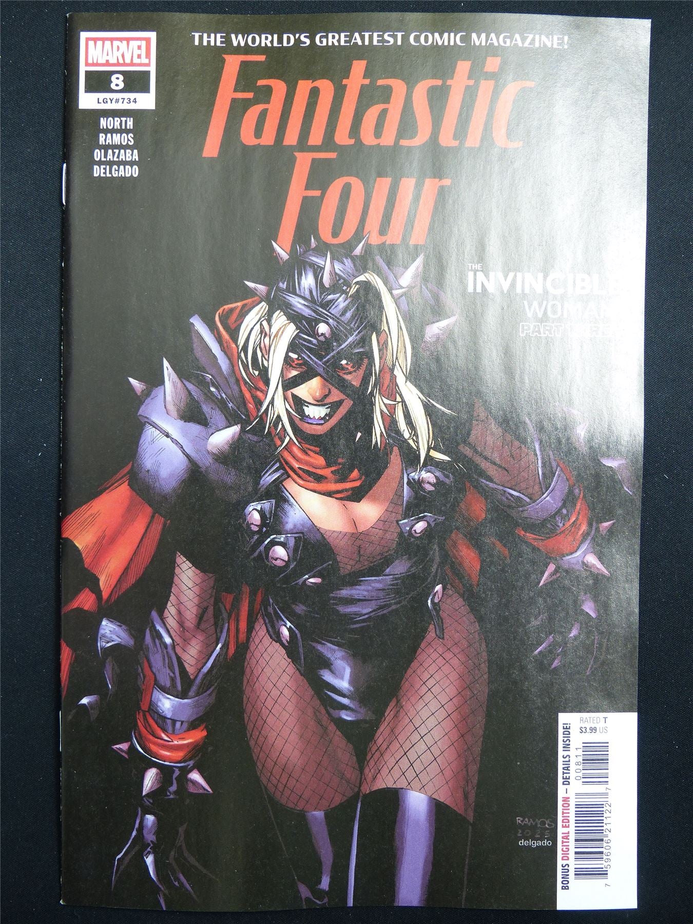 FANTASTIC Four #8 Variant - Apr 2026 Marvel Comic #2L8