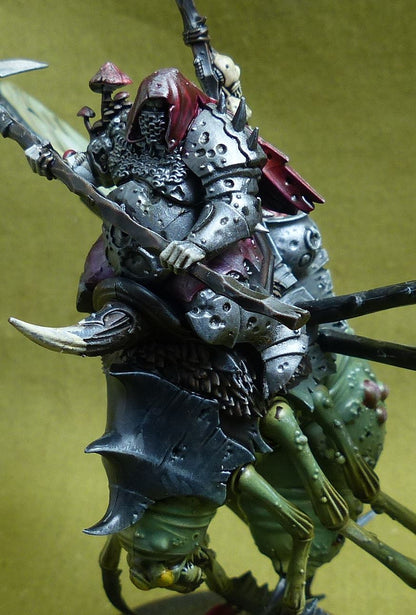 Pusgoyle Blightlord set of 1 painted - Death Guard - Warhammer AoS #42T