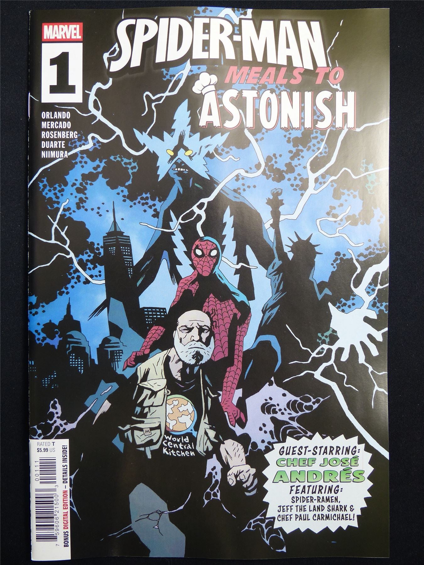 SPIDER-MAN: Meals to Astonish #1 - May 2026 Marvel Comic #3S2