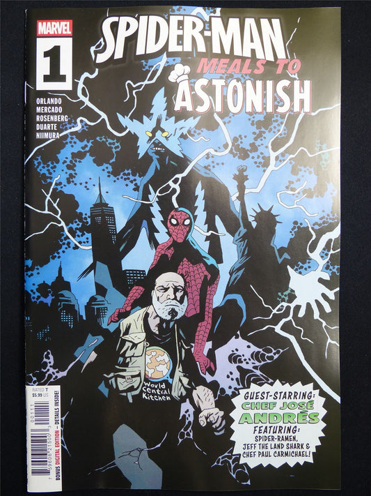 SPIDER-MAN: Meals to Astonish #1 - May 2026 Marvel Comic #3S2