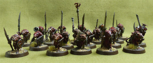 Clanrats painted - Skaven - Warhammer AoS #16I