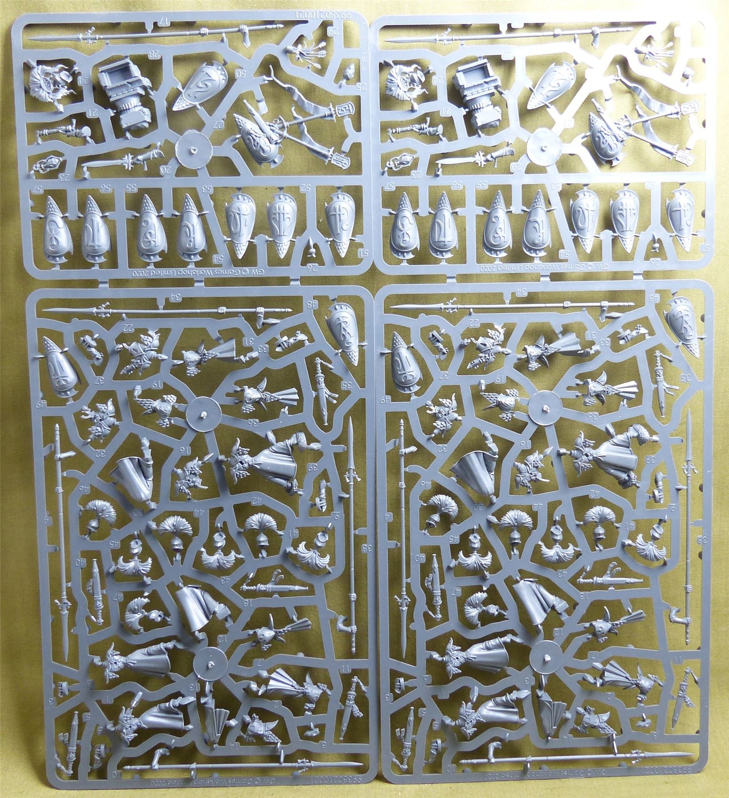 Vanari Auralan Wardens complete sprue - Lumineth Realm-Lords - Warhammer AoS #4CV