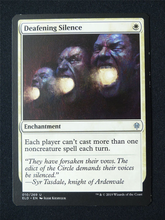 Deafening Silence - ELD - Mtg Card #95X