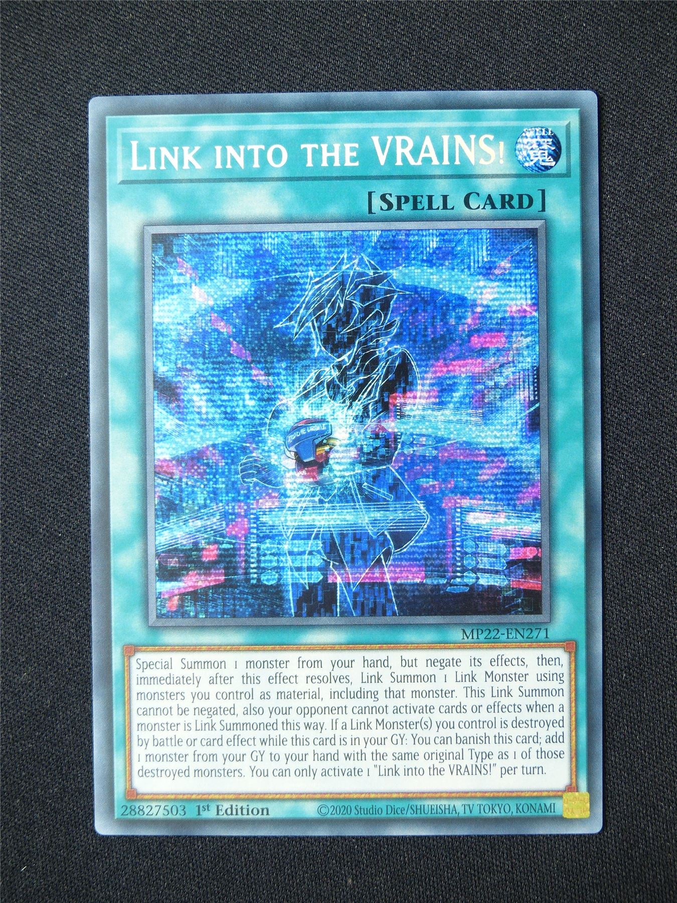 Link into the Vrains! MP22 Secret Rare - 1st ed Yugioh Card #3SI