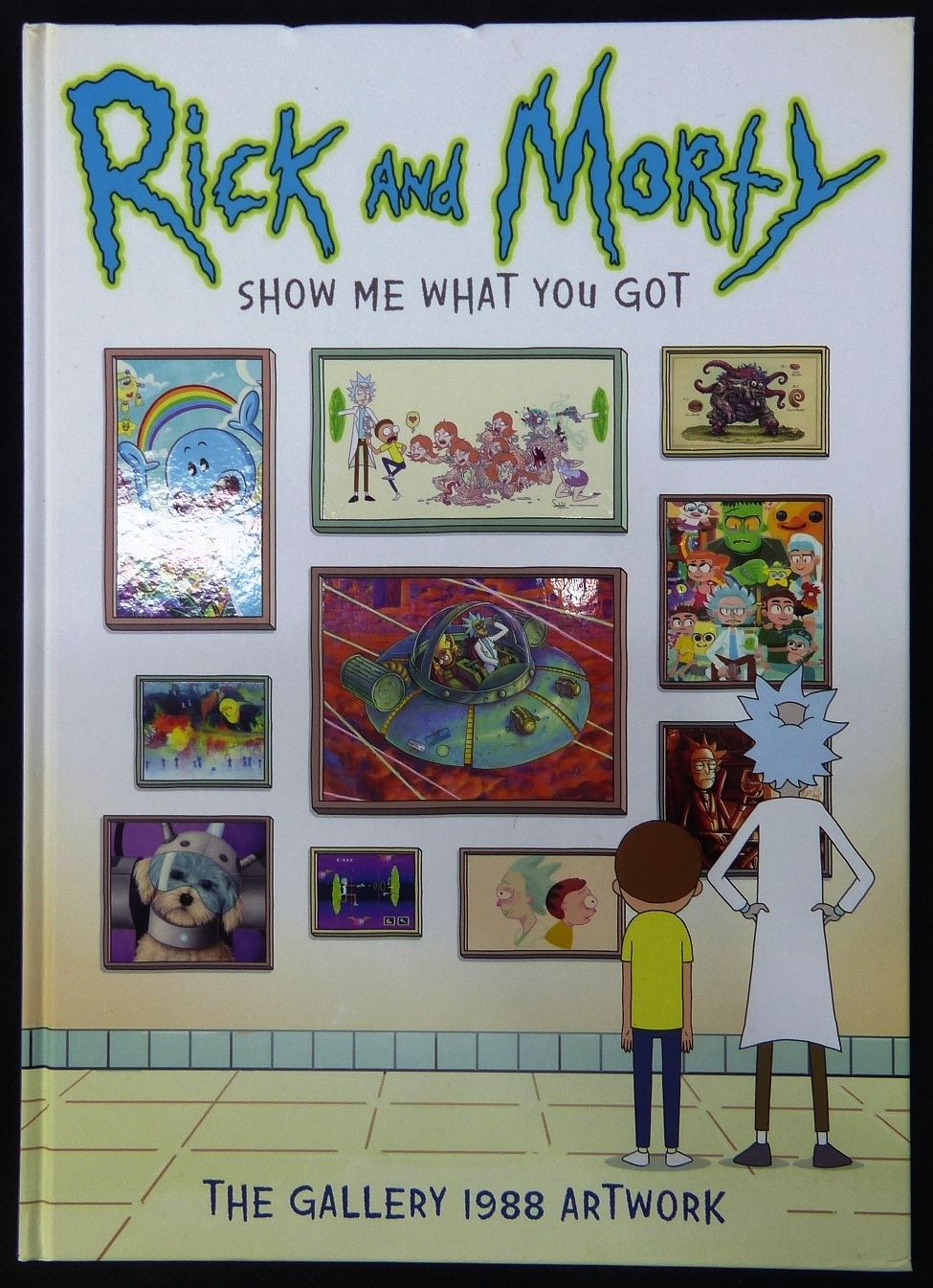 Rick and Morty: The Gallary 1989 - Hard back - Titan Books #33H