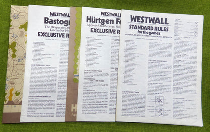 SPI - Westwall Four Battles to Germany Box Game #6W