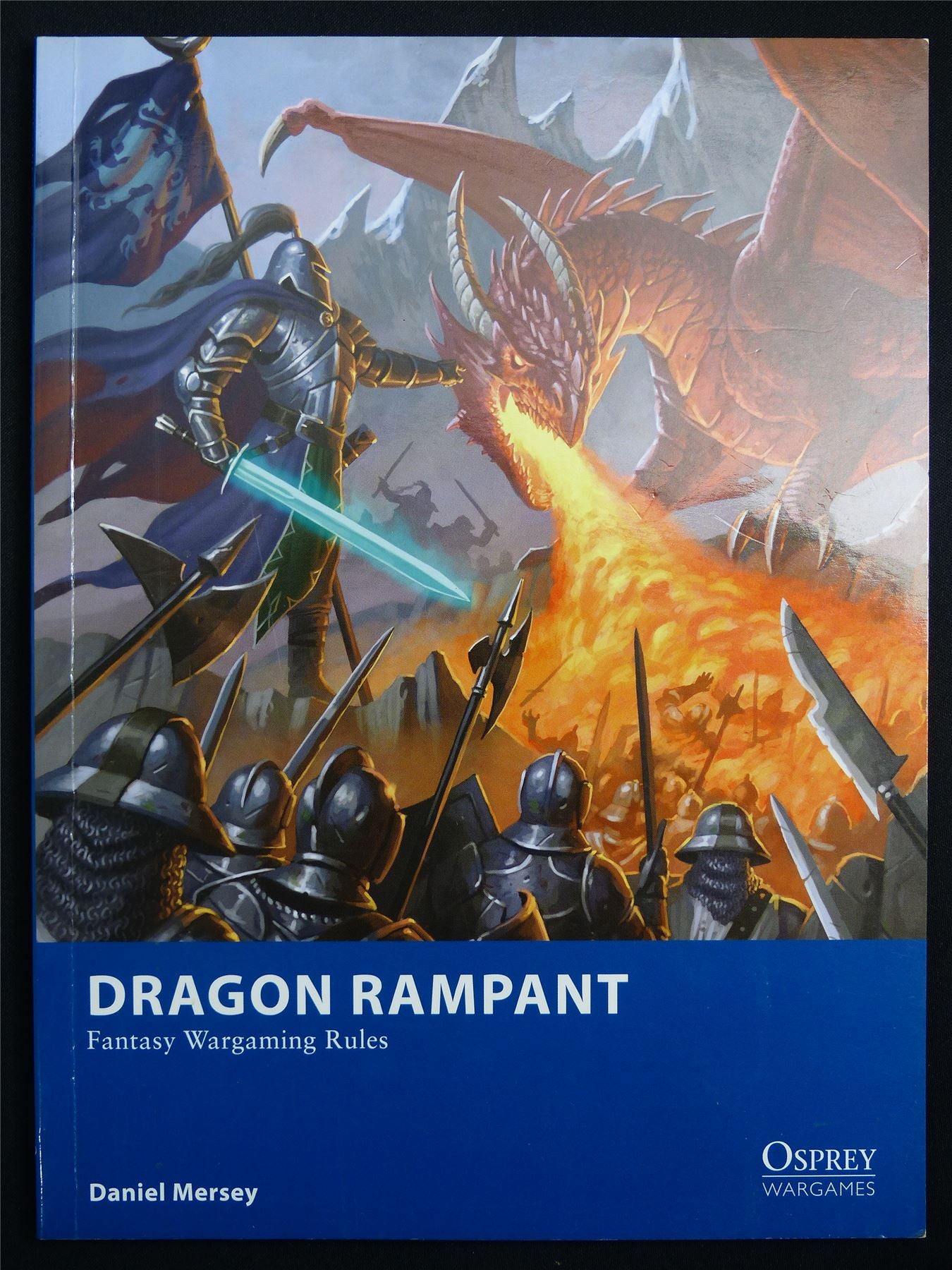 Dragon Rampant: Fantasy Wargaming Rulebook - Osprey Wargames 13 Softback #DN