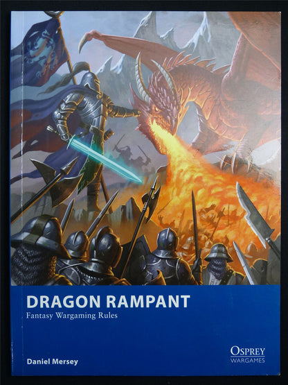 Dragon Rampant: Fantasy Wargaming Rulebook - Osprey Wargames 13 Softback #DN