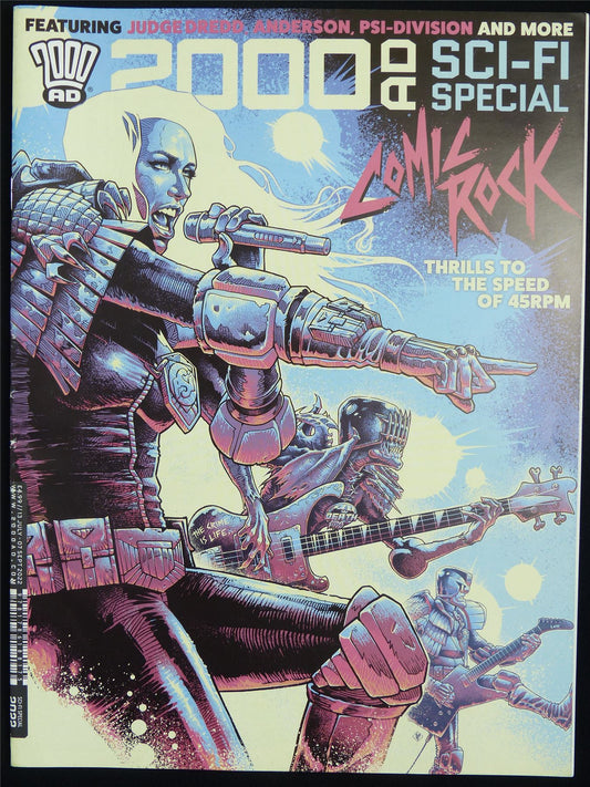 2000AD Sci-Fi Special: Comic Rock - 2000AD Comic Magazine #3A5