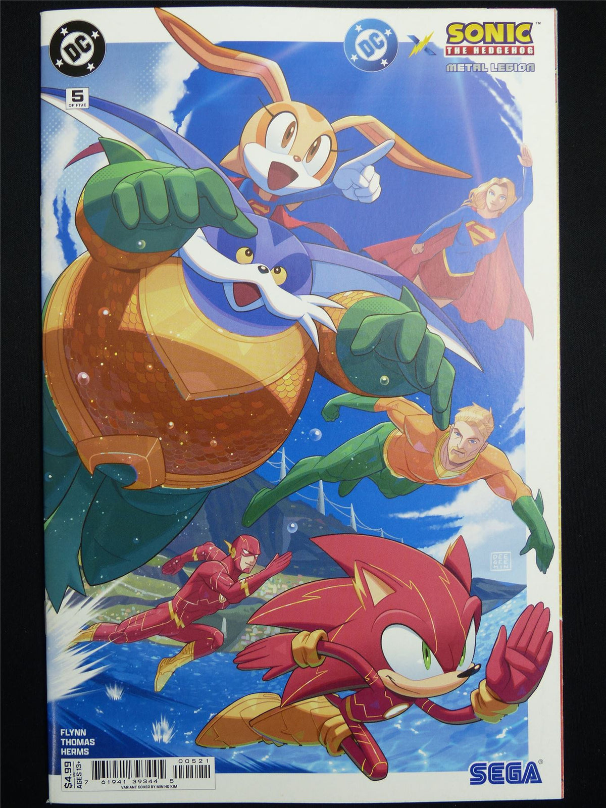 SONIC the Hedgehog: Metal Legion #5 Cvr B - Nov 2026 DC Comic #49Z