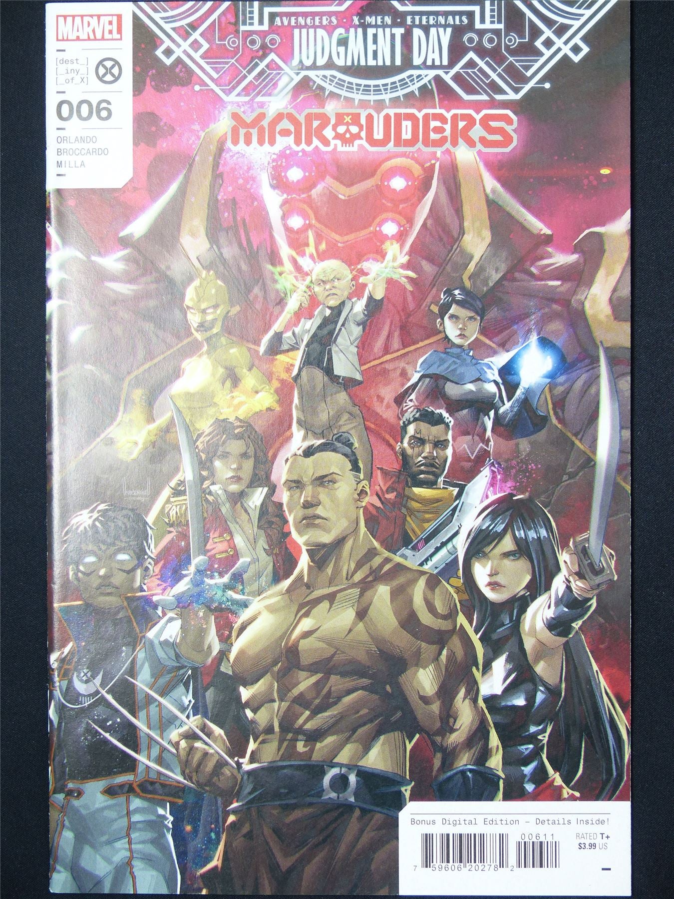 MARAUDERS #6 - B&B Marvel Comic #7OR