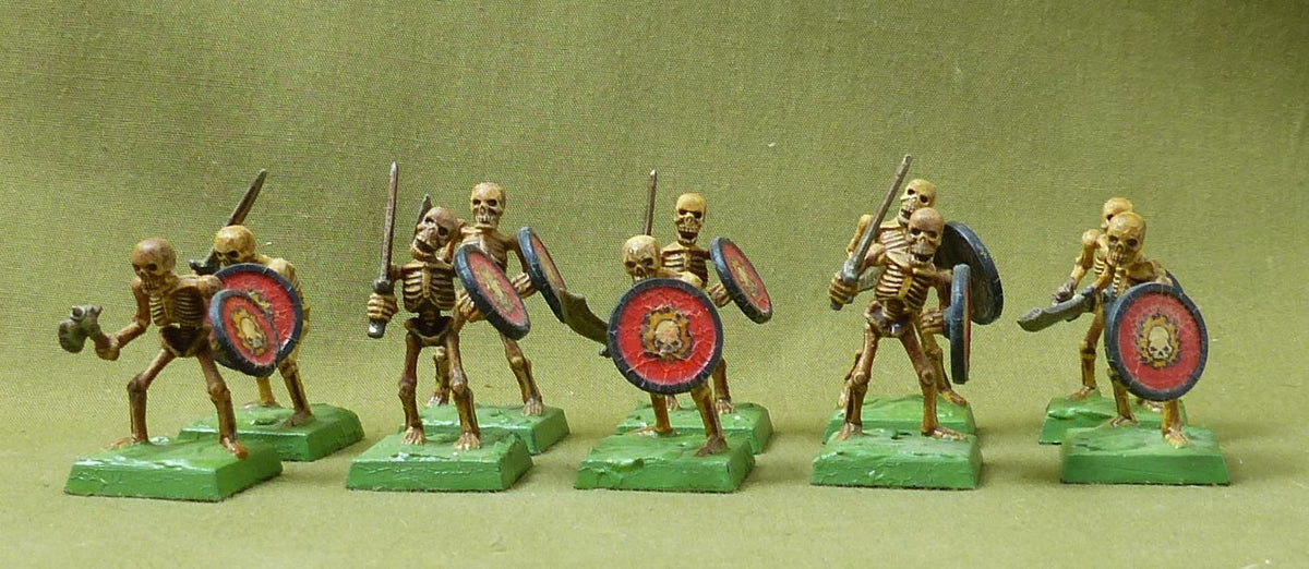 Classic Skeletons painted - Undead - Warhamer Fantasy #4VV