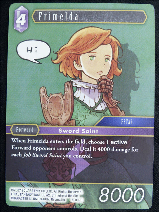 Frimelda 6-099H - Final Fantasy Card #4TI
