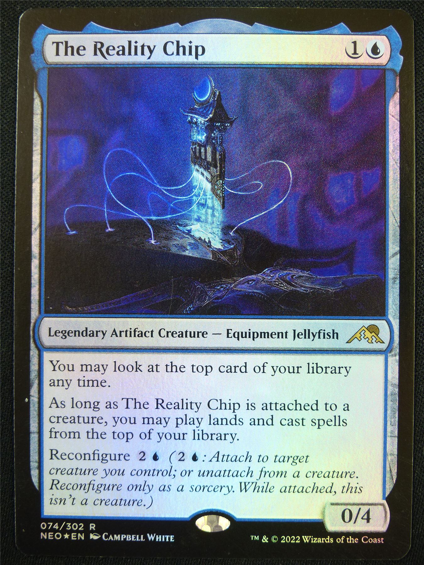 The Reality Chip Foil - NEO - Mtg Card #613